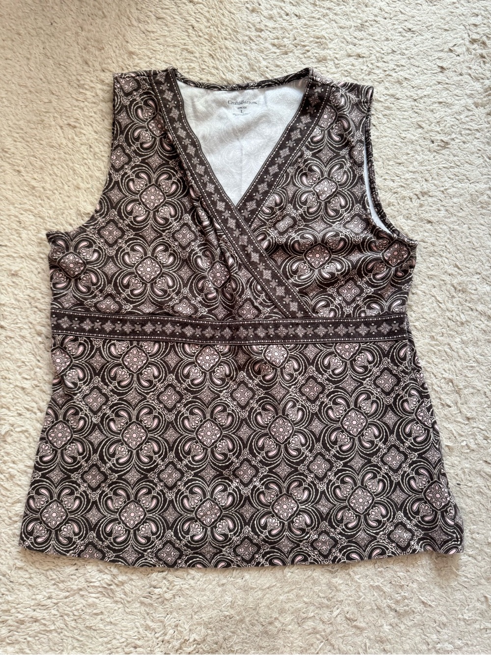 5/$20 Croft & barrow top - Picture 1 of 4